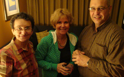 Three CBI participants pose for a picture